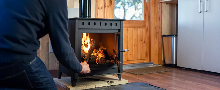 Open Hearth Wood Fireplace Installation in Stratford, CT