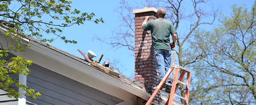 Vinyl and PVC Chimney Flashing Installation in Stratford, CT